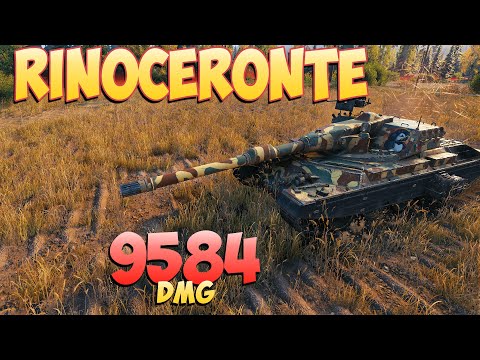Видео: Rinoceronte • Невозмутимый! - 6 Фрагов 9.5K Урона • Мир Танков