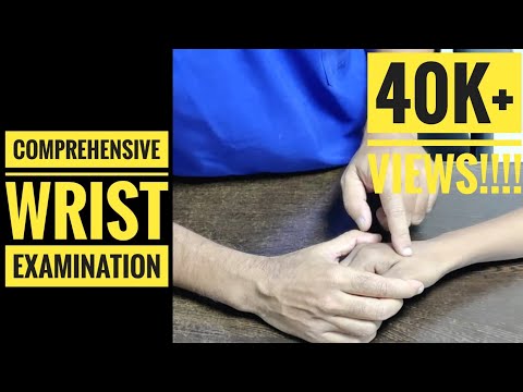 Видео: Комплексное обследование запястья