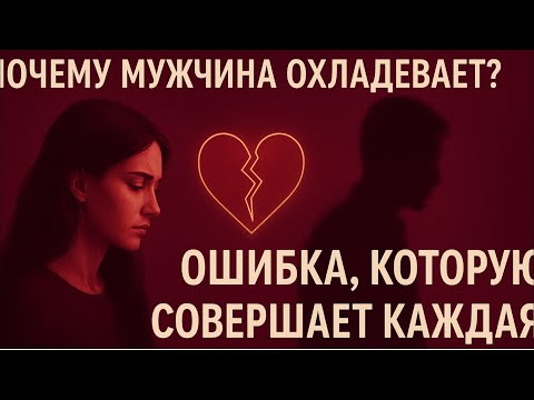 Видео: Почему Мужчина Остыл? Главная Ошибка, Которую Совершает Каждая Женщина