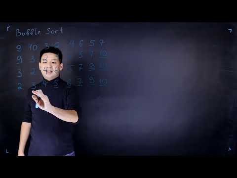 Видео: 1.3 - Bubble Sort(Сортировка пузырьком)