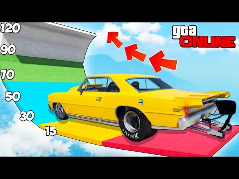 Видео: НА СКОЛЬКО ГРАДУСОВ ЗАЕДЕТ ЧИТ ДРАГСТЕР ПО ОГРОМНОЙ ДУГЕ? ЭКСПЕРИМЕНТЫ В ГТА 5 ОНЛАЙН