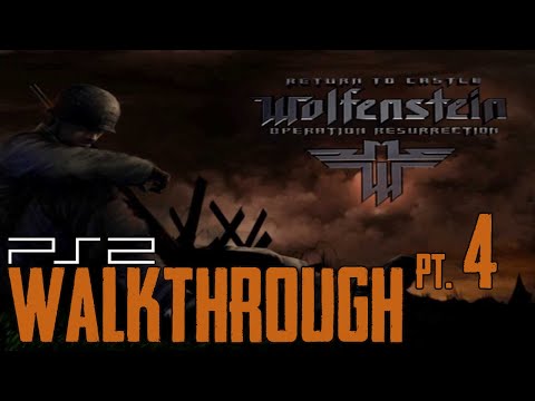 Видео: Return To Castle Wolfenstein: Operation Resurrection #4 - Древние развалины / Ancient Ruins (PS2)