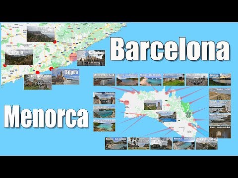 Видео: Барселона и Менорка - что посмотреть за неделю  |  Barcelona and Menorca - what to see for a week