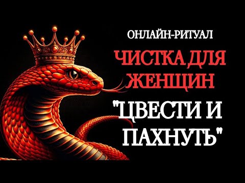 Видео: "ЦВЕСТИ И ПАХНУТЬ": ЧИСТКА ДЛЯ ЖЕНЩИН. ОНЛАЙН-РИТУАЛ
