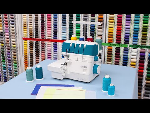 Видео: Pfaff Admire Air 5000 - Обзор оверлока