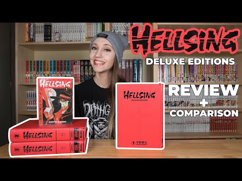 Видео: Обзор Hellsing Deluxe Editions с обзором первого тома и дополнениями третьего тома
