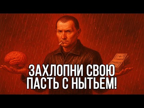 Видео: ПЕРЕСТАНЬ НЫТЬ! ХВАТИТ СЕБЯ ЖАЛЕТЬ! Научись воздействовать на СЕБЯ - Макиавелли