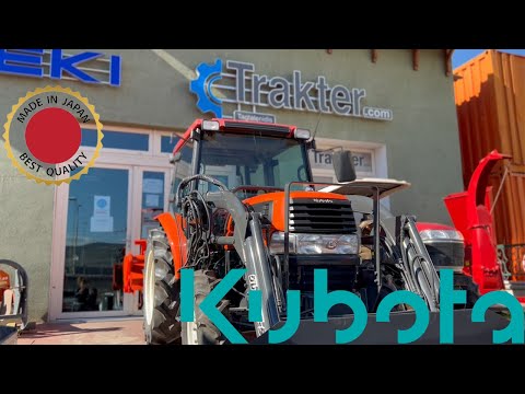 Видео: KUBOTA KL30 с кабиной и гидравлическим фронтальным погрузчиком - Trakter.com