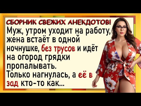 Видео: Как у жены вареник распух! Сборник свежих анекдотов! Юмор!