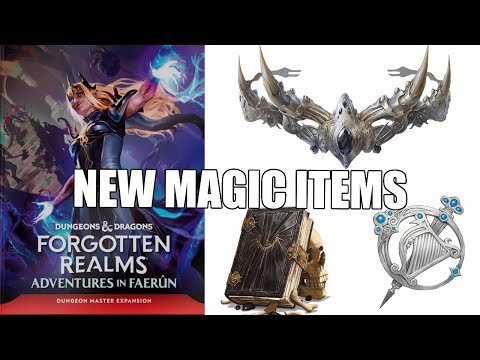 Видео: Новые магические предметы в Forgotten Realms: Adventures in Faerun | Nerd Immerison