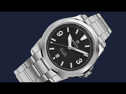 Видео: Одна из лучших альтернатив Rolex Explorer стала ещё лучше | Обзор Monta Triumph V2