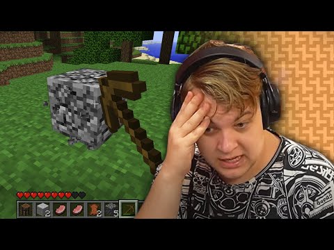 Видео: Пятёрка Ностальгирует Выживая в Бета Версии Майнкрафта