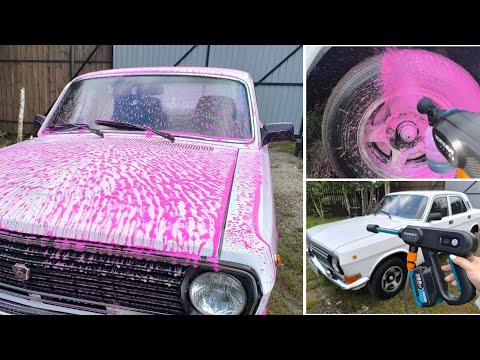 Видео: Автомойка за 20 рублей. Выгодно! 😃 Отмываю колеса после малярных работ🩵 YOFIDRA