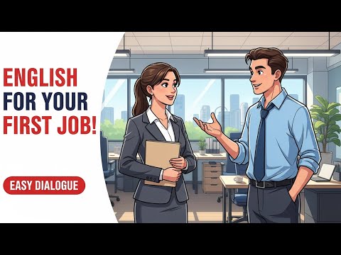 Видео: Английский в повседневной жизни: как говорить по-английски в первый рабочий день | Разговорный ан...