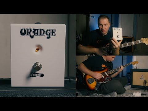 Видео: Orange FS1, Как Использовать Футсвич, Сравнение Fender Bass VI в Басовый и Гитарный комбик