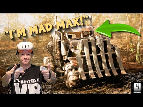 Видео: Dust & Diesel: Deadland Delivery работает так же, как обычная игра в VR Driving с UEVR!