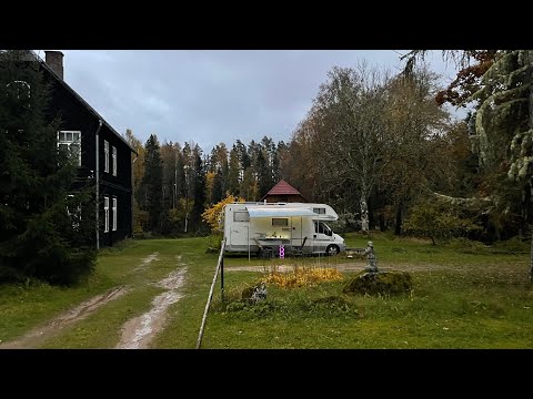 Видео: Автодома на золотой осени в Латвийском клубе!