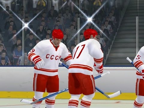 Видео: Суперсерия СССР Канада 1972 в NHL 06 EA Sports.