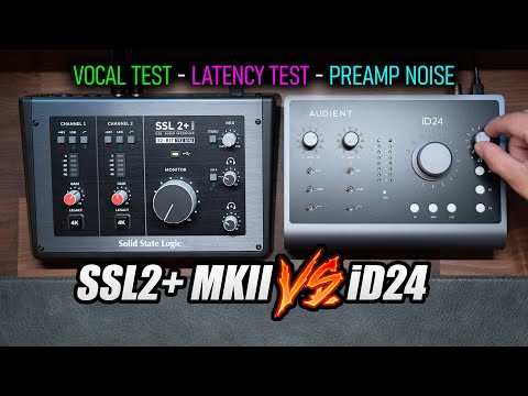 Видео: Solid State Logic SSL2+ MKII против Audient iD24 | Какой бюджетный аудиоинтерфейс выбрать?