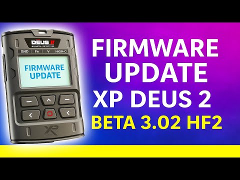 Видео: Обновляем прошивку XP Deus 2/ Firmware update process Beta 3.02 HF2