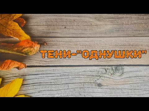 Видео: 🟣🟠🔵 Коллекция косметики: тени-"однушки"