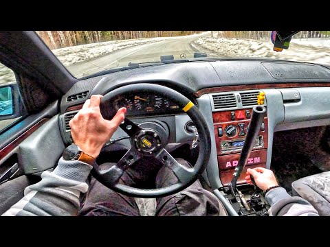 Видео: 1997 Mercedes-Benz E230 (W210) 2.3 MT - ТЕСТ-ДРАЙВ ОТ ПЕРВОГО ЛИЦА