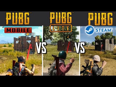 Видео: PUBG MOBILE vs PUBG LITE vs PUBG steam.ЧАСТЬ 2 СРАВНЕНИЕ МЕХАНИК В PUBG LITE