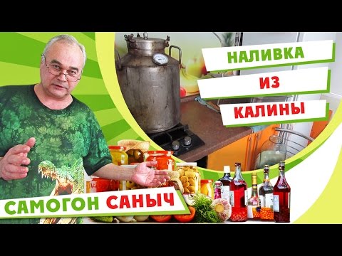 Видео: Наливка из калины. / Рецепты наливки / Самогон Саныч
