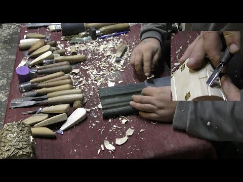 Видео: Пошаговое оформление шкатулки без разметки, применяют инструмент для геометрии
