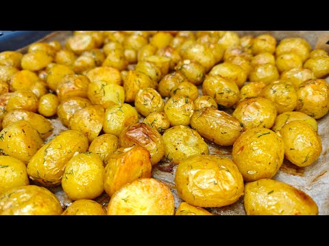 Видео: Пролетни пресни картофки с копър и чесън + супер бърз чеснов сос със сирене!