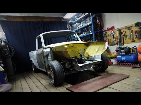 Видео: Доработка  рычагов передней подвески Москвич CUSTOM PICKUP ИЖ 2715 БЕЛЯШ