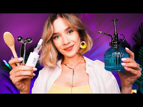 Видео: 🤤 АСМР СПА РАССЛАБЛЕНИЕ ПЕРЕД СНОМ 😴 Забота, Уход за Кожей, Массаж Лица asmr sleep spa massage