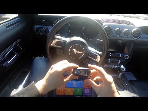 Видео: Программирование ключа Ford Mustang при полной утере. Xtool H6 PRO.