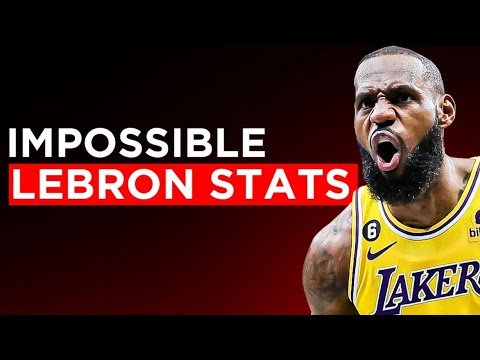 Видео: Статистика Леброна Джеймса, которую нужно увидеть, чтобы поверить