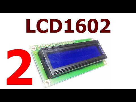 Видео: AVR 60# Дисплей LCD1602. Серия 2.