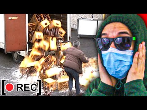 Видео: Провалы камер видеонаблюдения — это НЕВЕРОЯТНО смешно