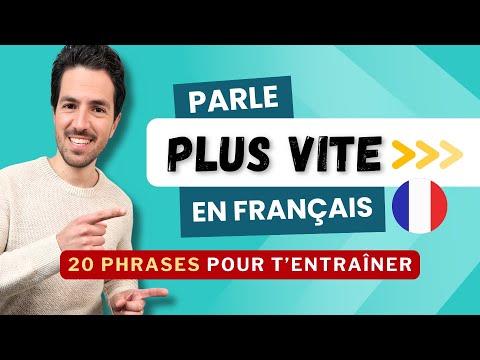 Видео: 💬⚡ Говори БЫСТРЕЕ по-французски, как носитель языка | 20 фраз для тренировки