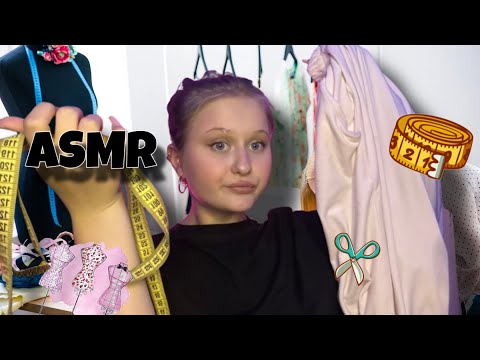 Видео: АСМР | ТЫ ПРИШЛА в АТЕЛЬЕ с МАМОЙ 👗🪡🧶🧵role asmr