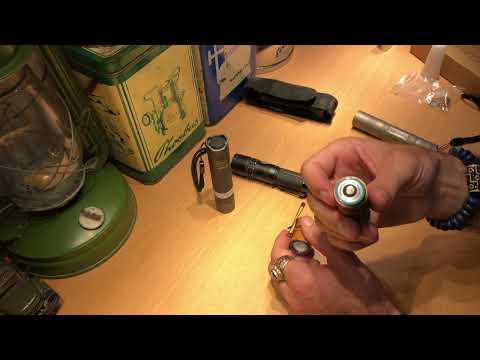 Видео: Фонарь Convoy S2+ в титановом корпусе.