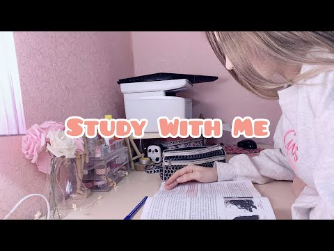 Видео: Study With Me №1 | Мотивация | Учись Со Мной | Выполнение Домашнего Задания | Как Я Делаю Уроки?