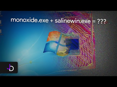 Видео: Что будет, если запустить monoxide.exe и salinewin.exe одновременно?