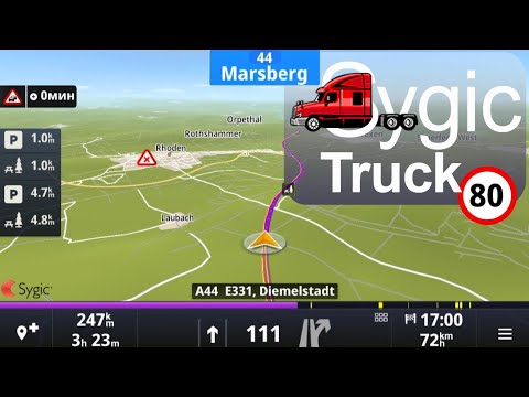 Видео: Программа для Дальнобоя (Sygic Truck)