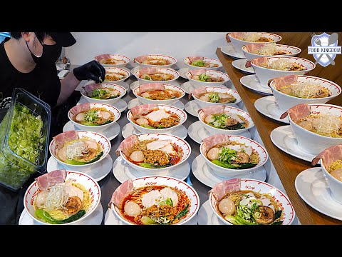 Видео: Интересно! Японский рамен из свежей курицы / Корейская уличная еда