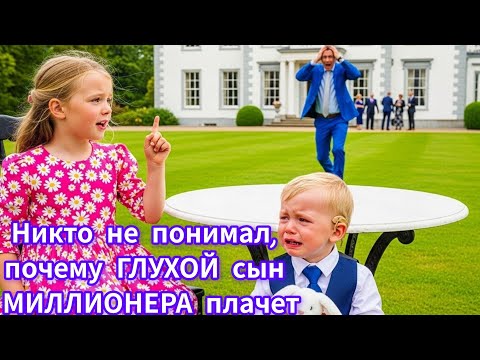 Видео: Никто не понимал, почему ГЛУХОЙ сын МИЛЛИОНЕРА плачет пока ДЕВОЧКА не заговорила с ним ЯЗЫКОМ ЖЕСТОВ