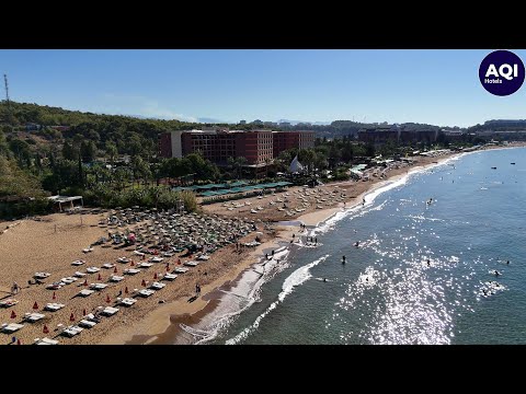 Видео: AQI Pegasos ROYAL⭐⭐⭐⭐⭐RESORT⭐⭐⭐⭐⭐CLUB. Air wave! Hava dalgası! На воздушной волне!