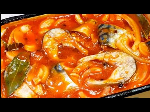 Видео: МАРИНОВАНА СКУМБРІЯ / СКУМБРІЯ МАРИНОВАНА В ТОМАТНОМУ СОУСІ