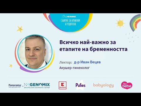 Видео: Всичко най-важно за етапите на бременността. Говори д-р Иван Вецев