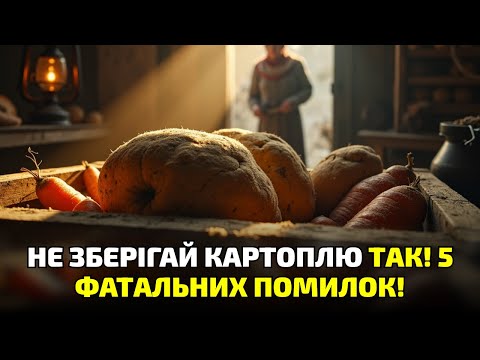 Видео: Найбільші помилки при зберіганні картоплі! Не повторіть цього вдома!