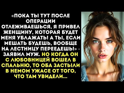 Видео: «Моя любовница будет спать в нашей кровати, пока ты болеешь! А ты на коврике в коридоре полежишь!»