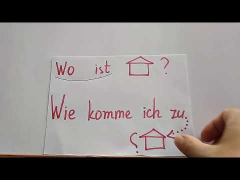 Видео: Розмовна німецька 9. Wie komme ich zu .... ?